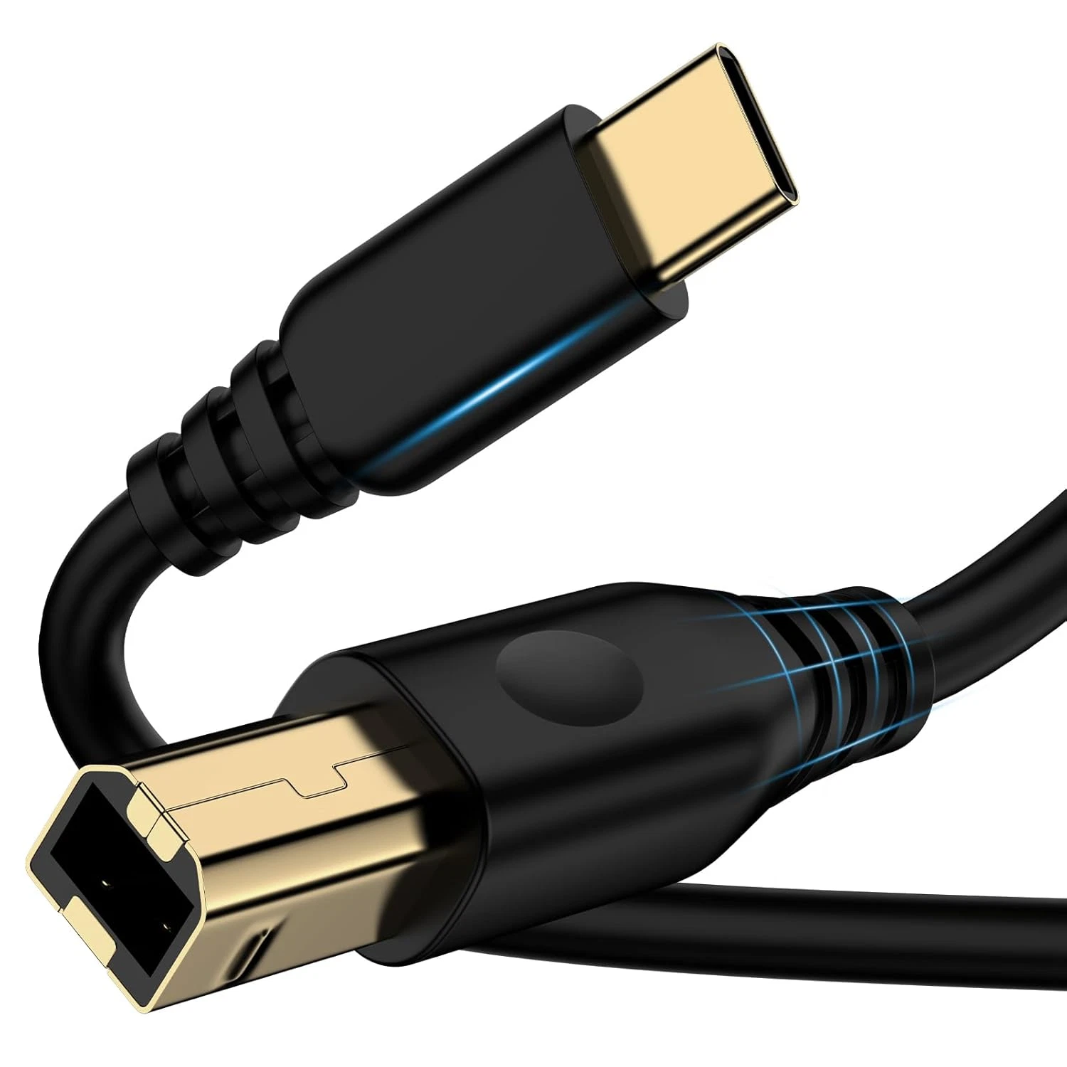 Onten Ont-UC106 USB-C to USB-B Printer Cable 1.8m