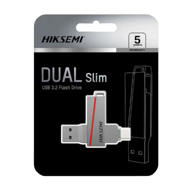 Hiksemi E307C Dual Slim Type C 64GB Flash Drive