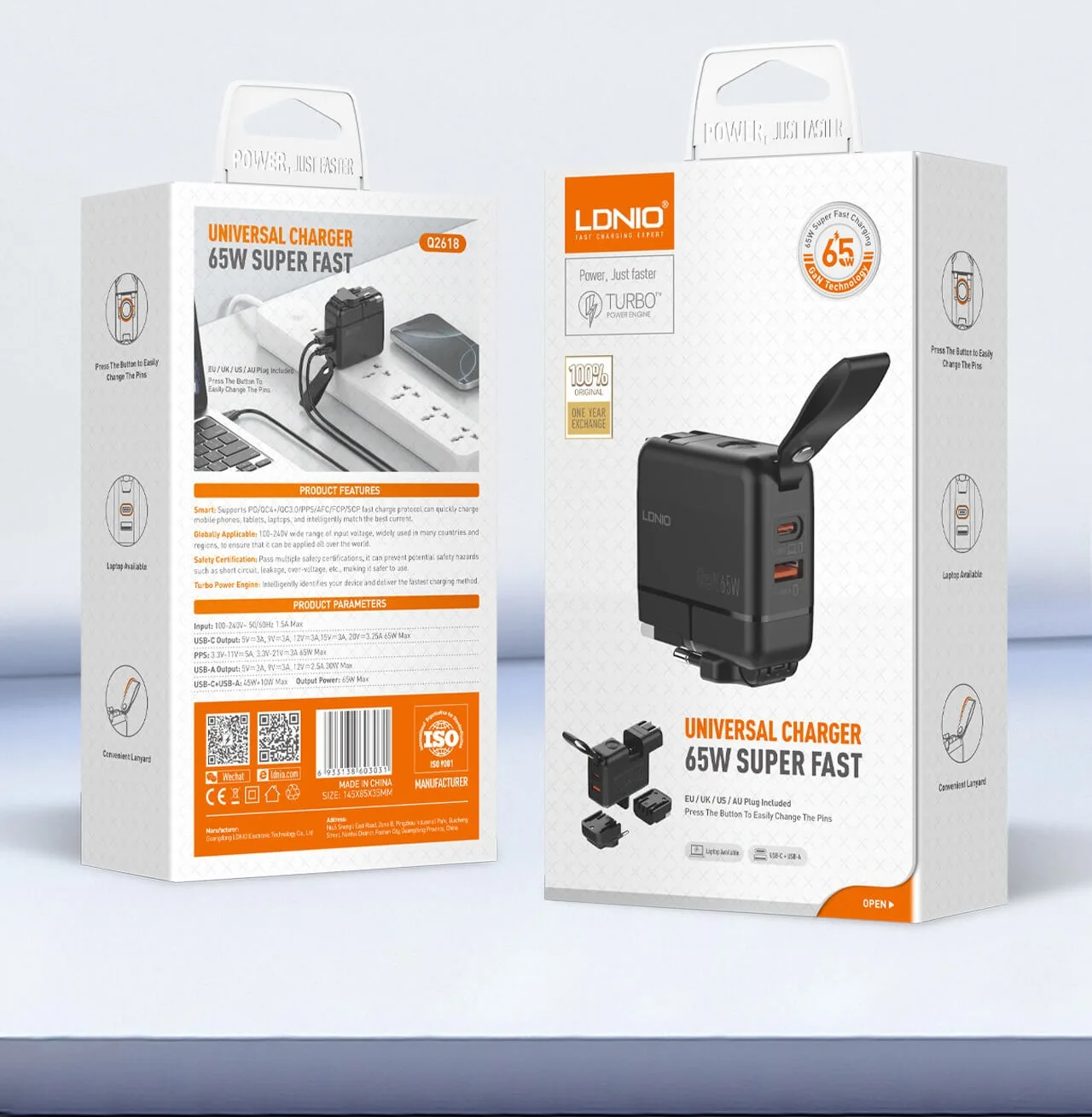 Ldnio Q2618 65W Super Fast Charger