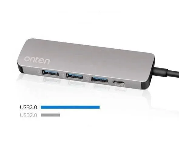 Onten Otn-9602 USB-C to 4 Ports USB Hub