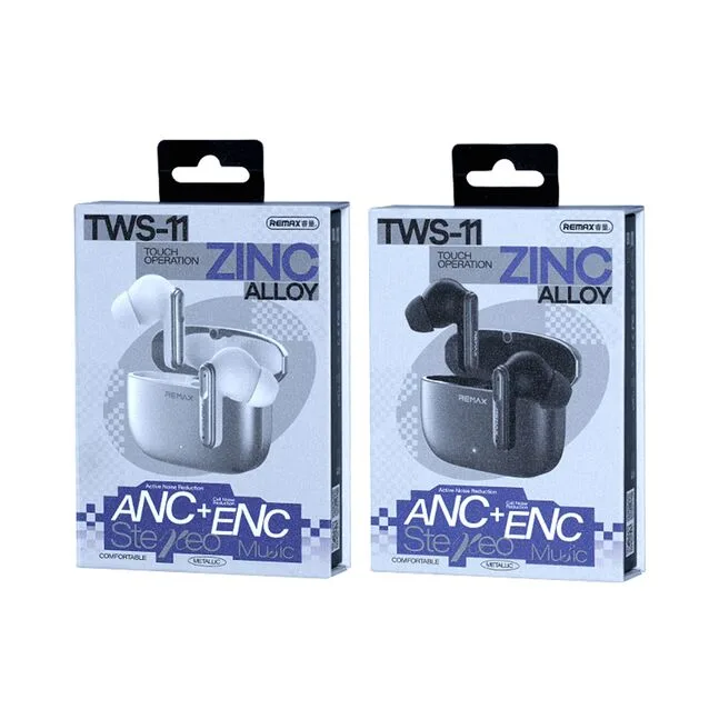 REMAX TWS-11 Zinc Alloy True Wireless Earbuds