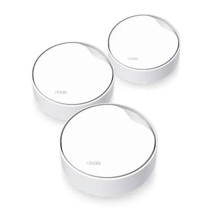 TP-LINK DECO X50-POE(3-PACK) AX3000 Whole Home Mesh Wi-Fi 6 System with POE