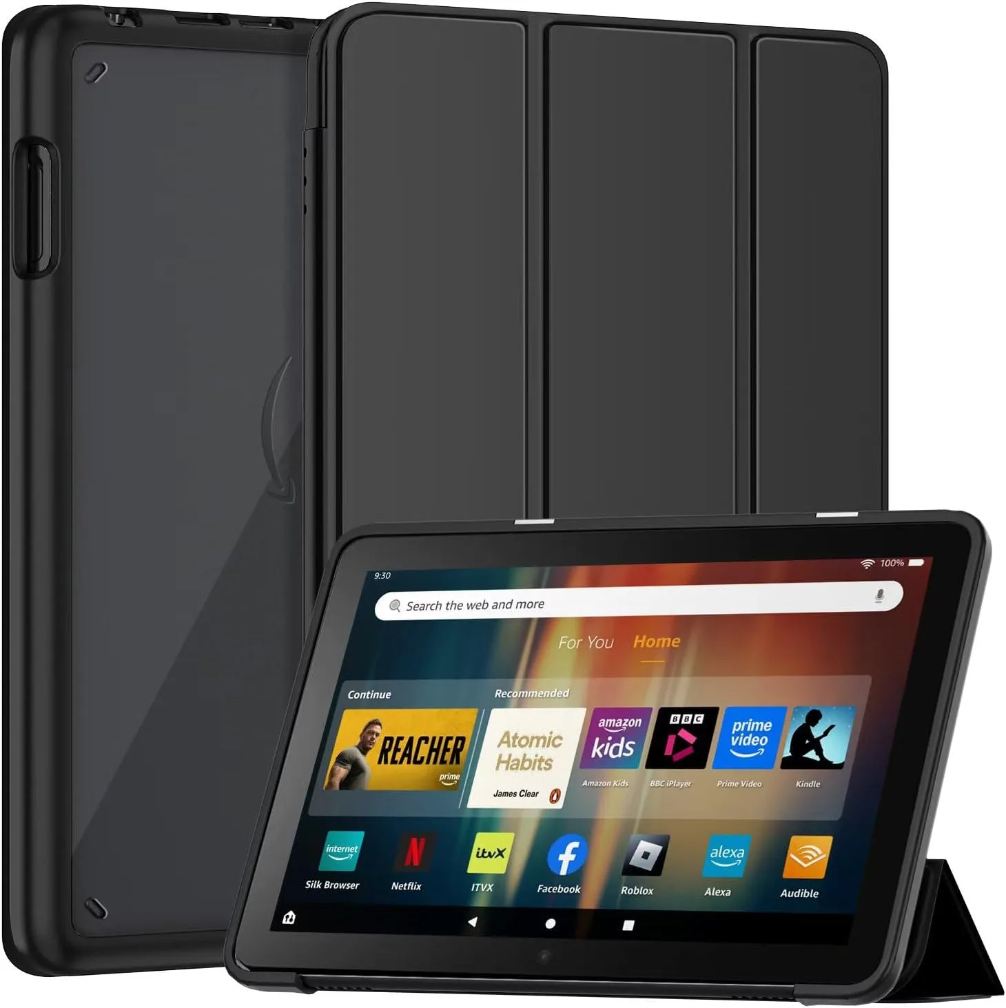 Amazon Fire HD8 Case Black