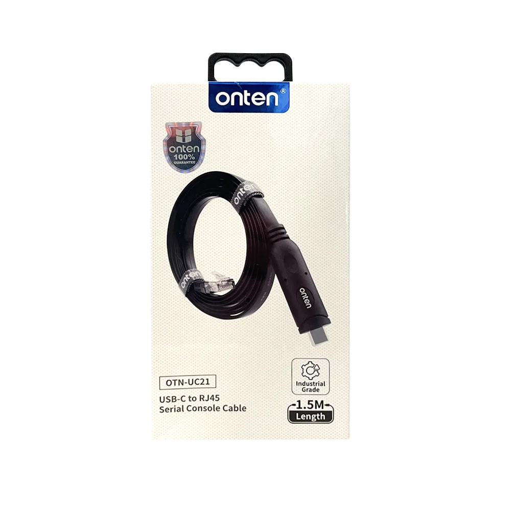 Onten UC21 USB-C to RJ45 Cable